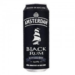 AMSTERDAM BLACK RUM 0.50L CAN