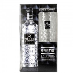 THREE SIXTY PREMIUM VODKA...