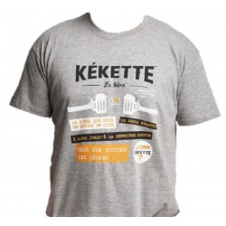 KEKETTE T SHIRT GRIS XL