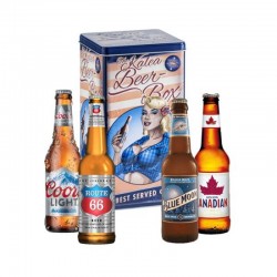 COFFRET BIERES US 4*33CL...