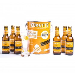 SEAU BIERES KEKETTE 6*25CL...