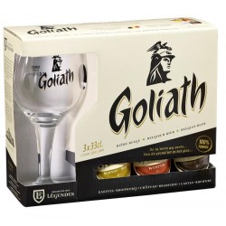 GOLIATH COFFRET 3*0,33L...