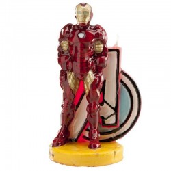 BOUGIE 9.5 CM IRON MAN