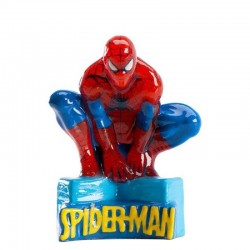 BOUGIE 9.5 CM SPIDERMAN