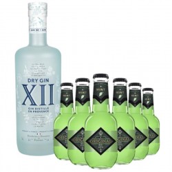 BOX GIN XII 1*70CL + TONIC...
