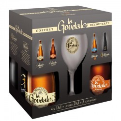 Coffret Goudale 4x33CL + 1...