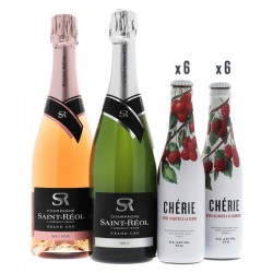 BOX MIXTE 2 CHAMPAGNES + 12...