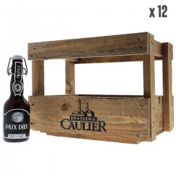 CAISSE EN BOIS + 12...